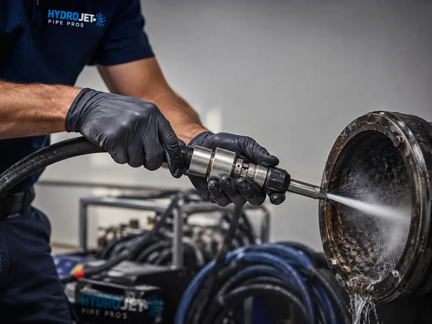 Hydro Jet Pipe Descaling in Pleasanton, CA